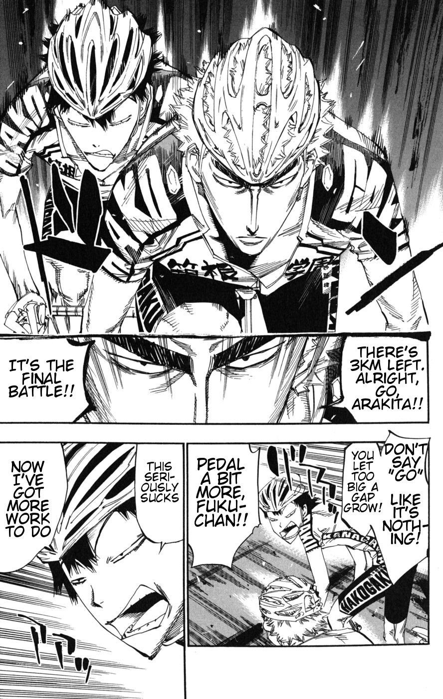 Yowamushi Pedal Chapter 102 page 16 - Chapter 102: In the Lead!!