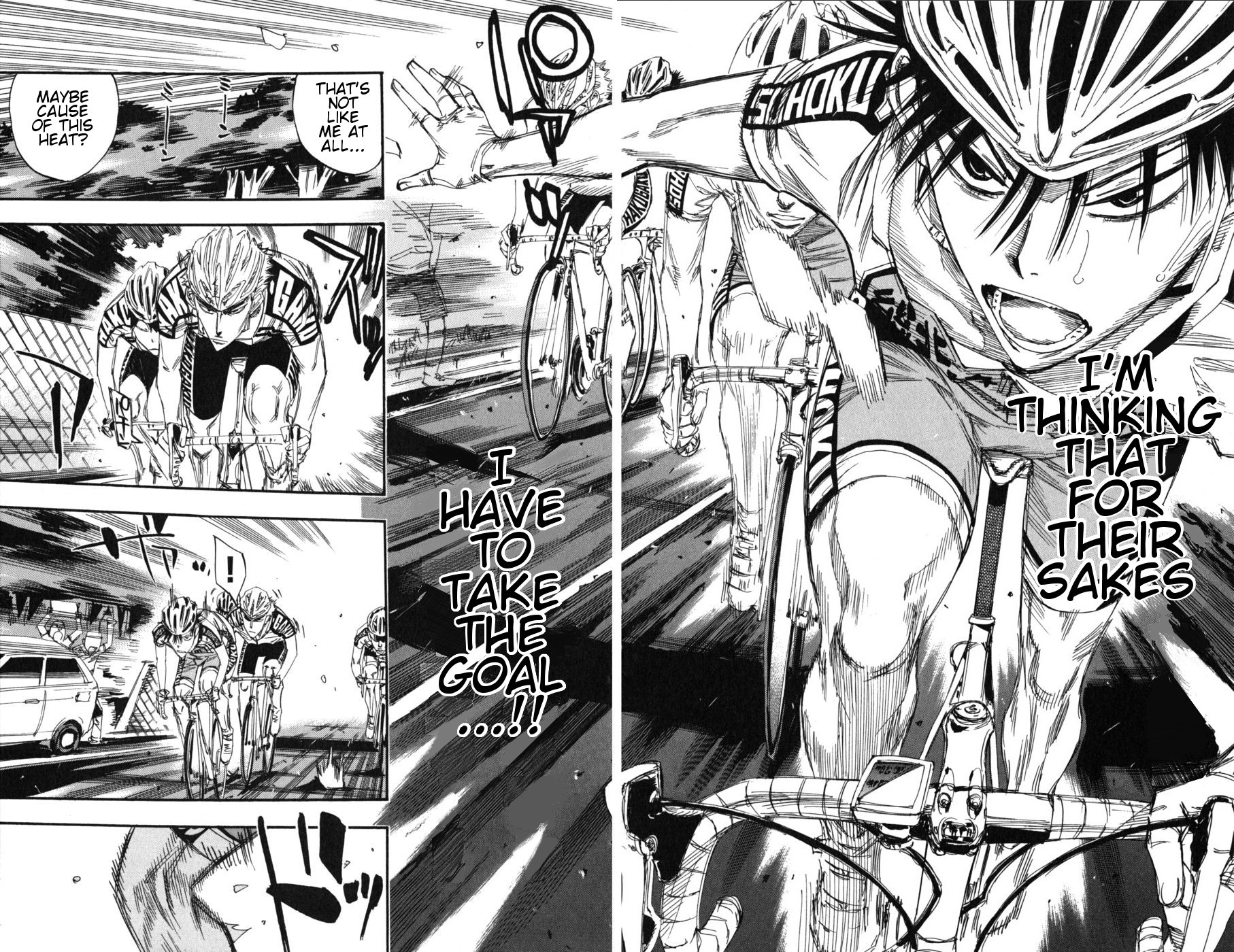 Yowamushi Pedal Chapter 102 page 6 - Chapter 102: In the Lead!!