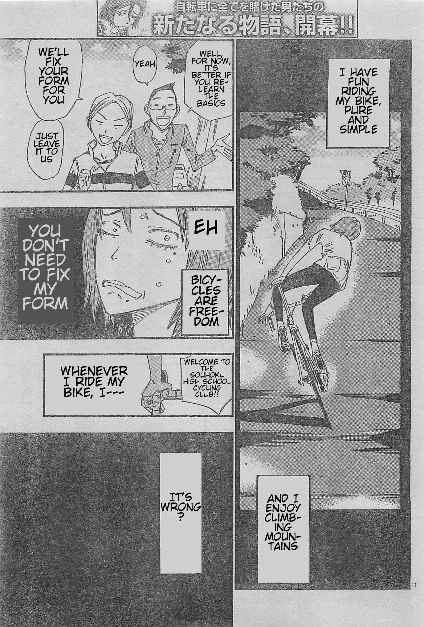 Yowamushi Pedal Chapter 103.1 page 18 - Chapter 103.001