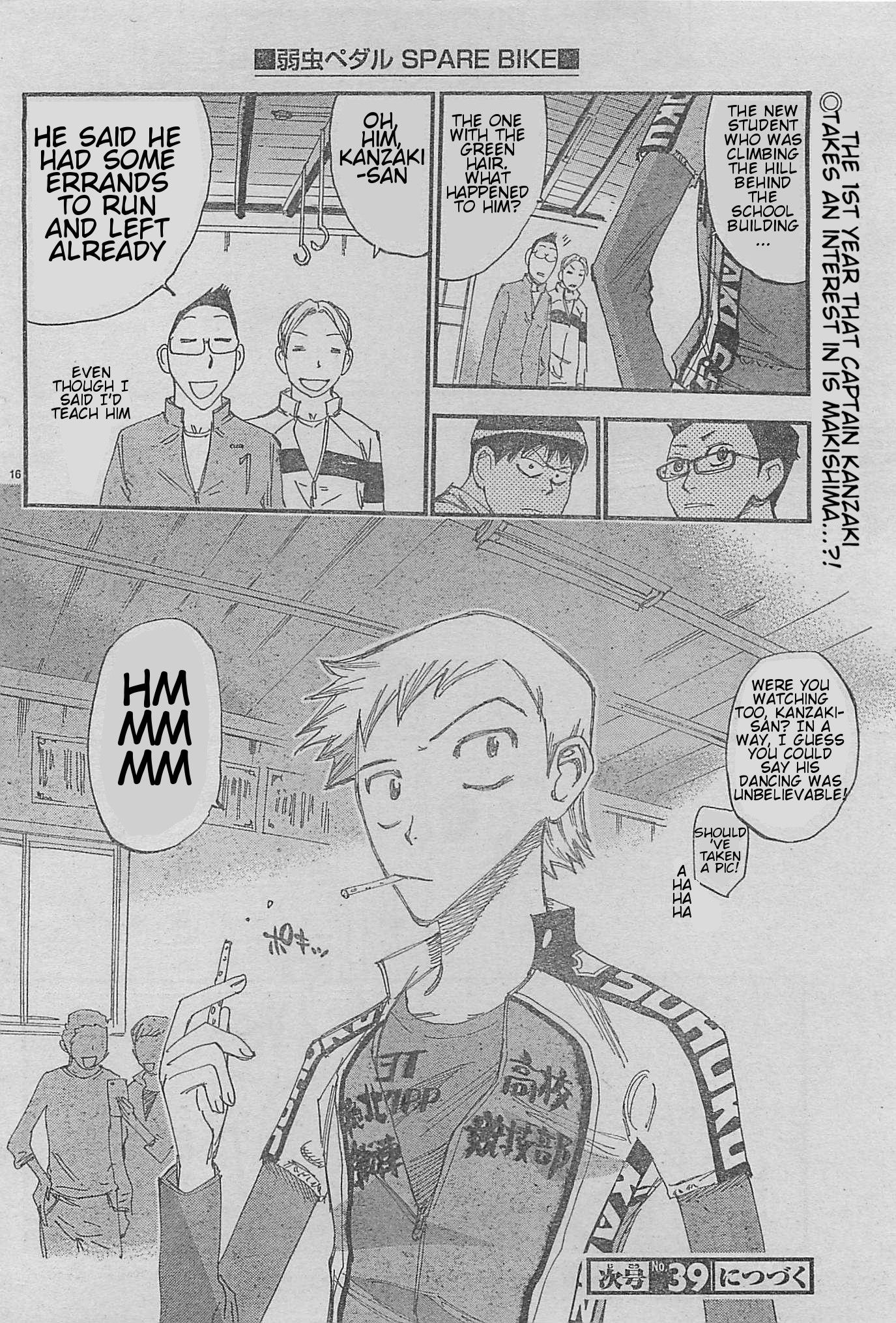 Yowamushi Pedal Chapter 103.1 page 23 - Chapter 103.001