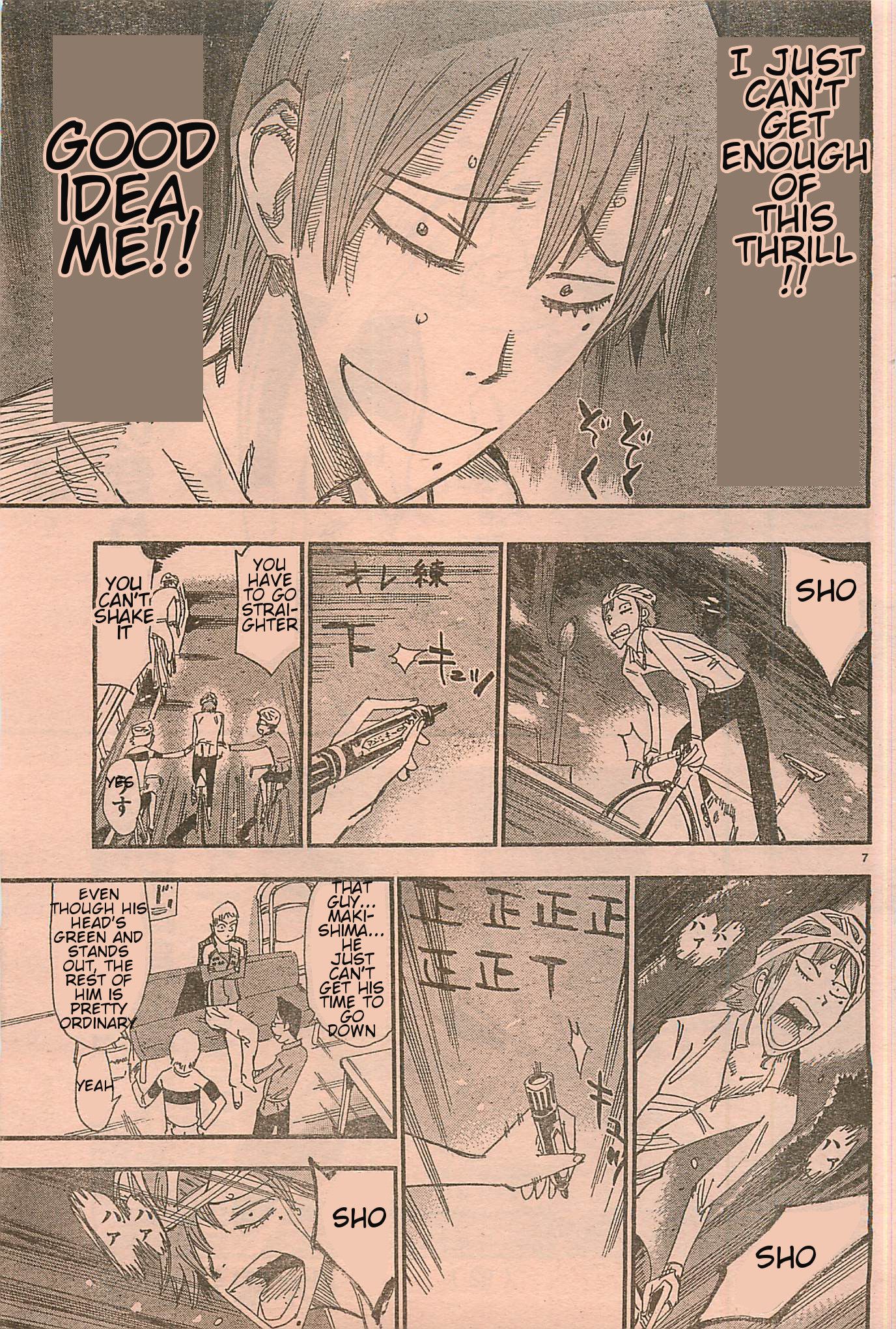Yowamushi Pedal Chapter 103.003 page 7 - Chapter 103.003