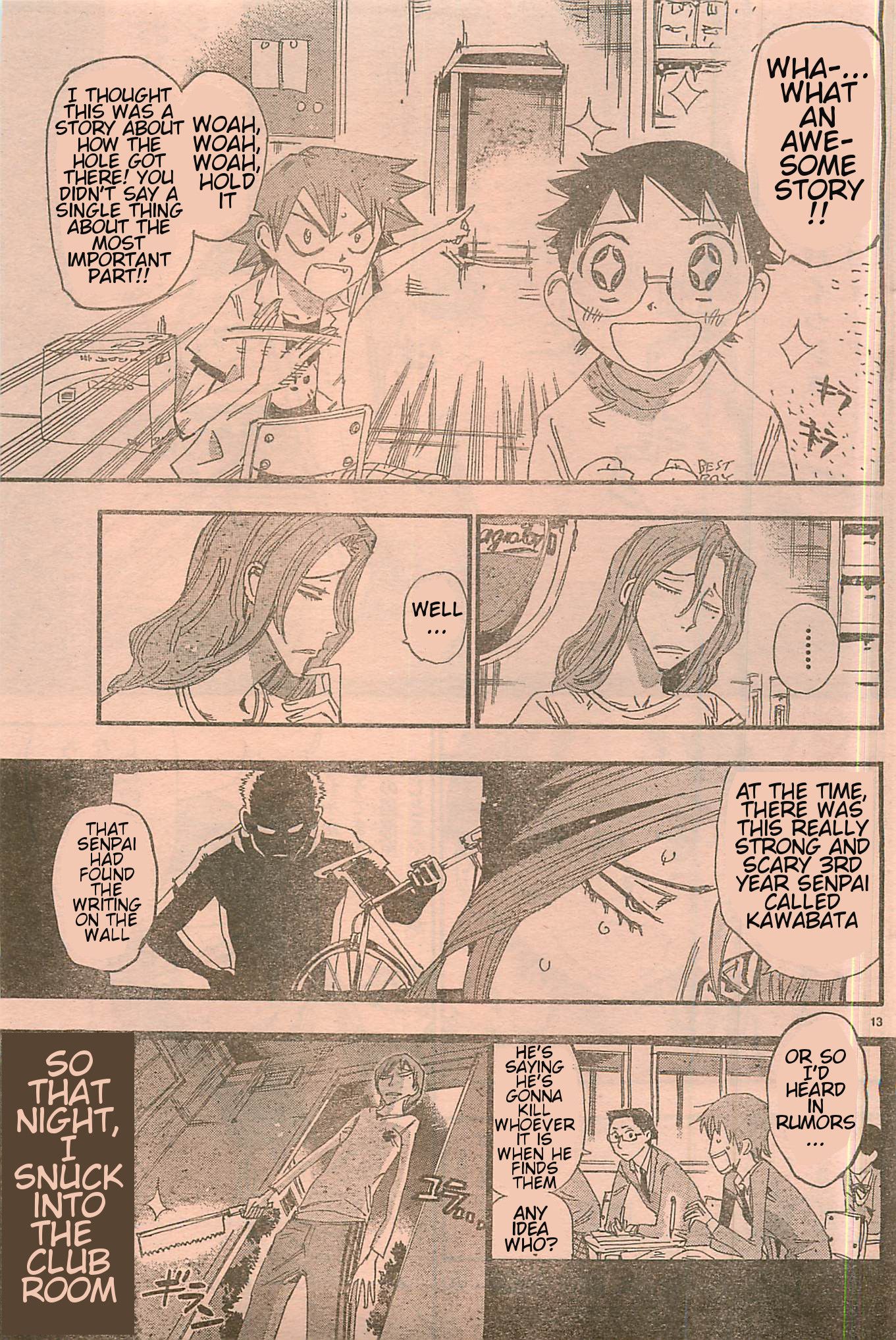 Yowamushi Pedal Chapter 103.4 page 11 - Chapter 103.004