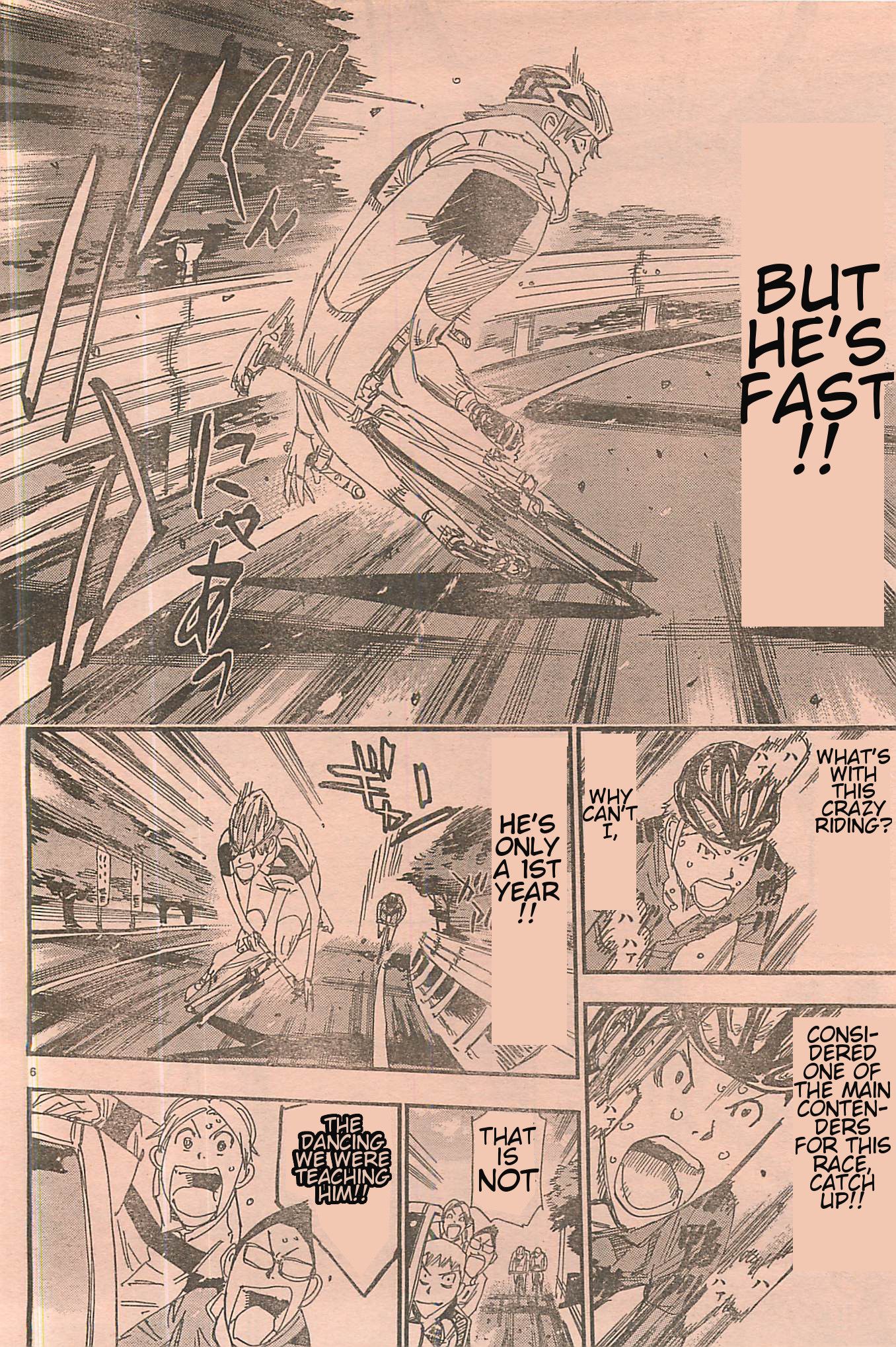 Yowamushi Pedal Chapter 103.4 page 5 - Chapter 103.004