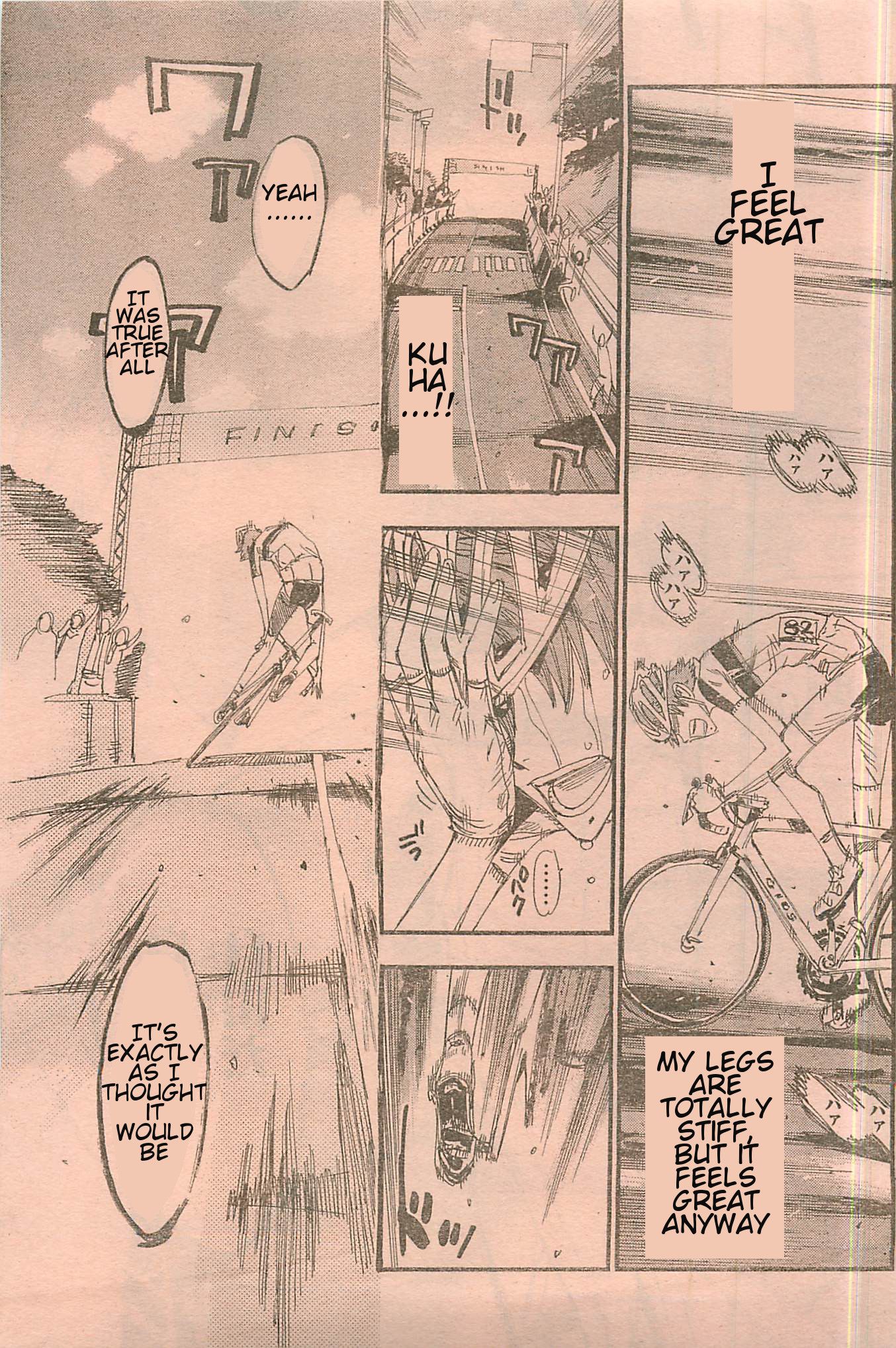 Yowamushi Pedal Chapter 103.4 page 8 - Chapter 103.004