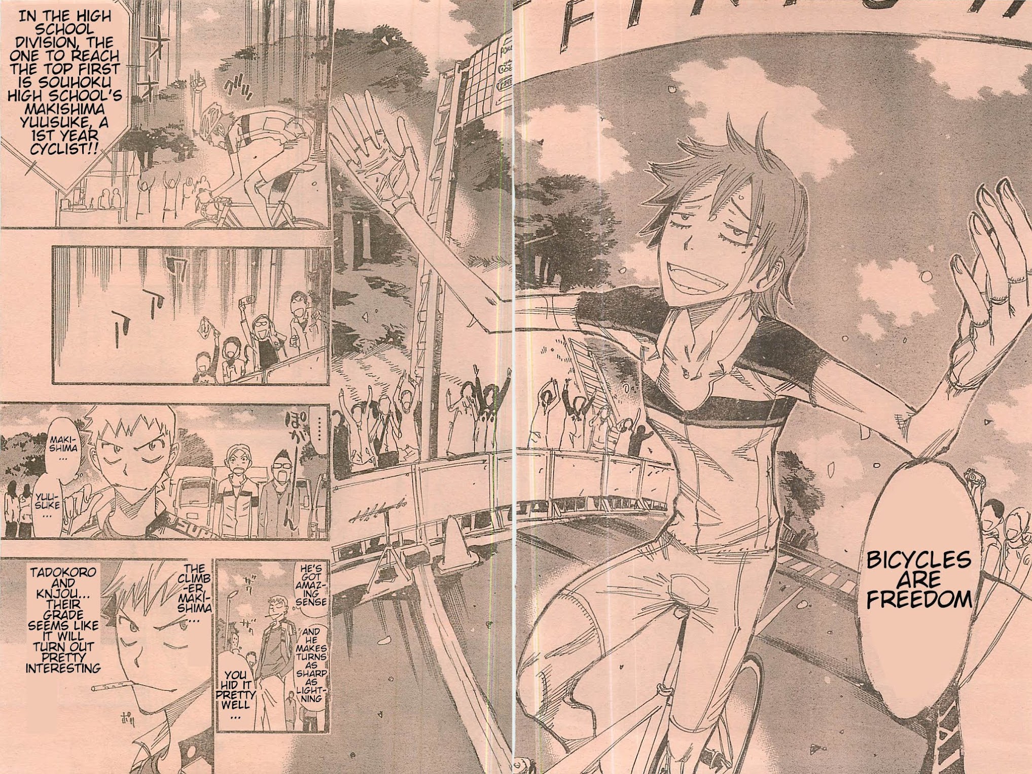 Yowamushi Pedal Chapter 103.4 page 9 - Chapter 103.004