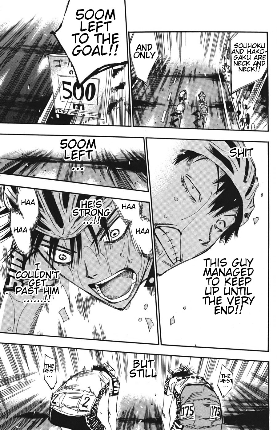 Yowamushi Pedal Chapter 105 page 12 - Chapter 105: Imaizumi Rages