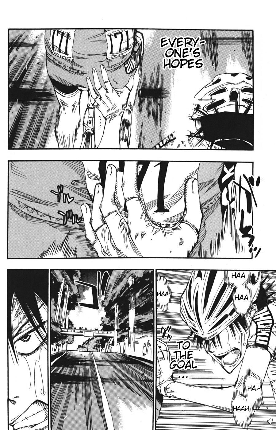 Yowamushi Pedal Chapter 105 page 14 - Chapter 105: Imaizumi Rages
