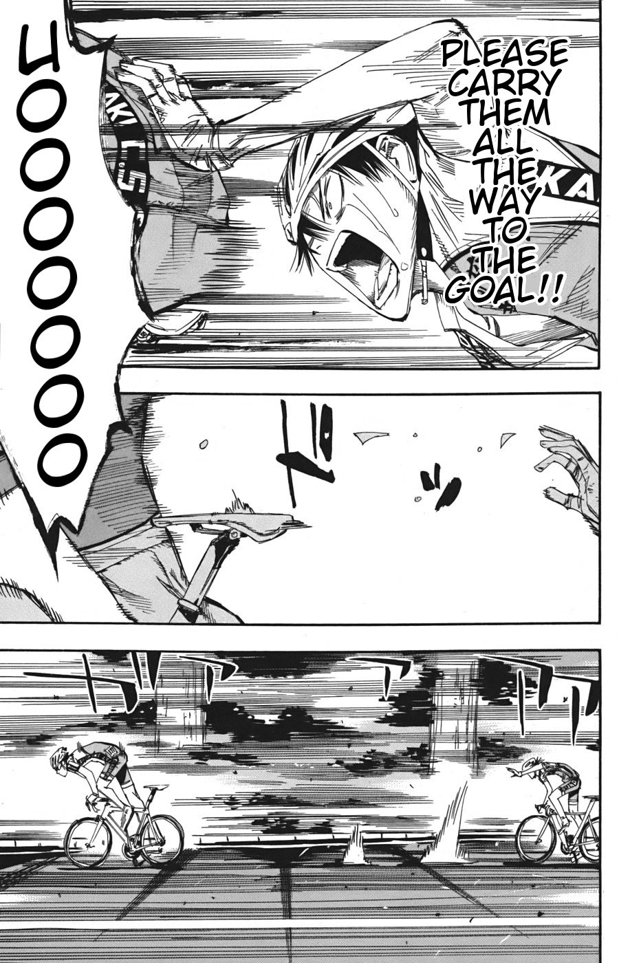 Yowamushi Pedal Chapter 105 page 15 - Chapter 105: Imaizumi Rages