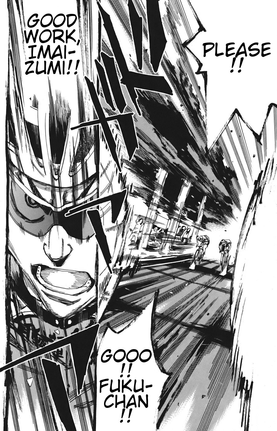 Yowamushi Pedal Chapter 105 page 16 - Chapter 105: Imaizumi Rages