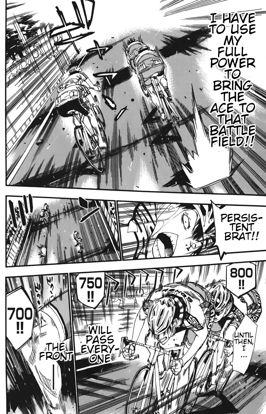 Yowamushi Pedal Chapter 105 page 8 - Chapter 105: Imaizumi Rages