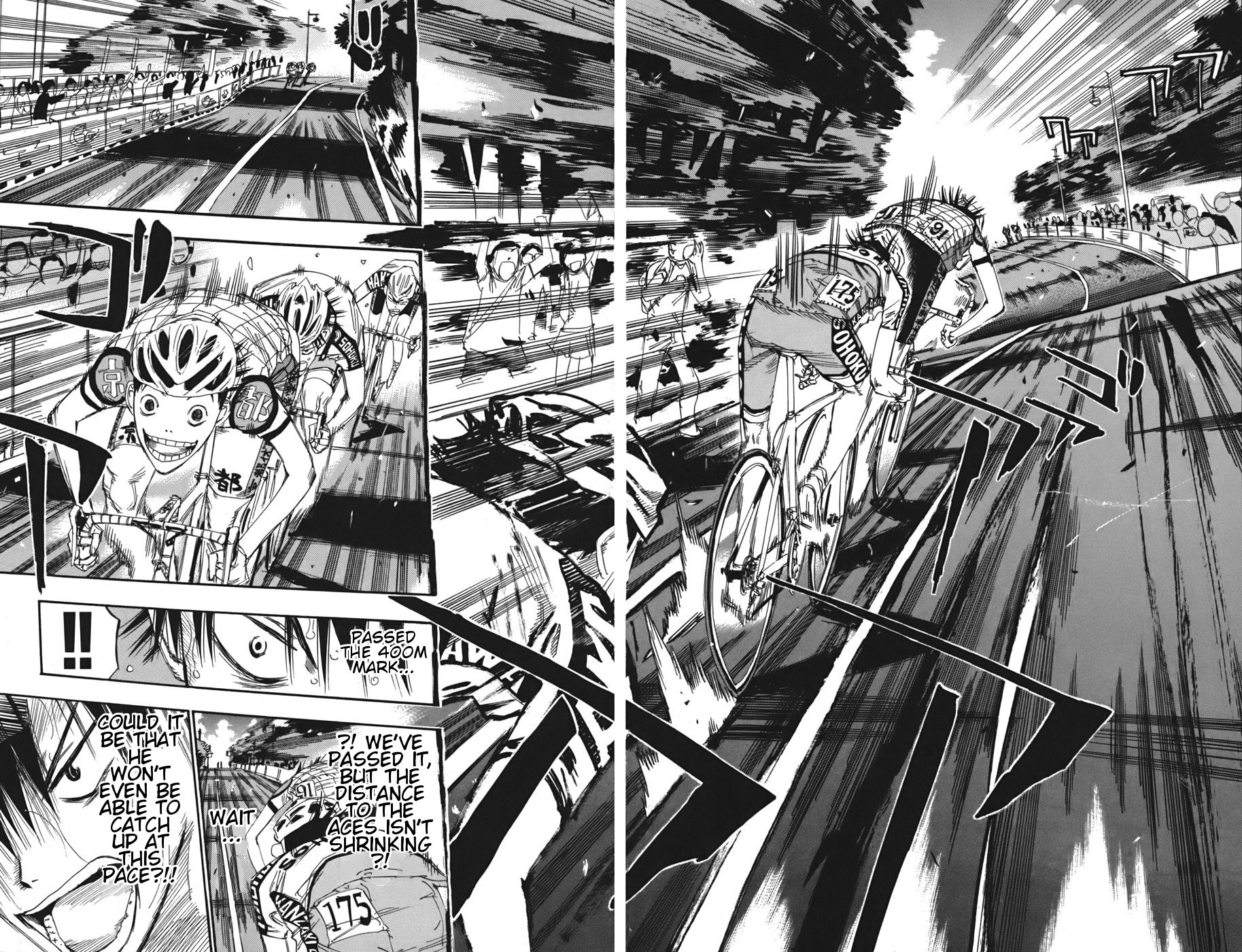 Yowamushi Pedal Chapter 106 page 10 - Chapter 106: Kyouto #91:Midousuji