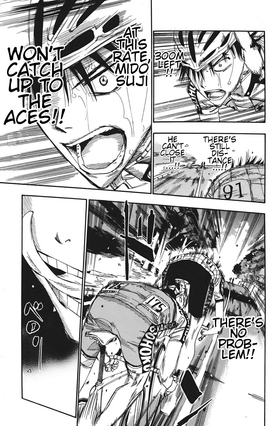 Yowamushi Pedal Chapter 106 page 12 - Chapter 106: Kyouto #91:Midousuji