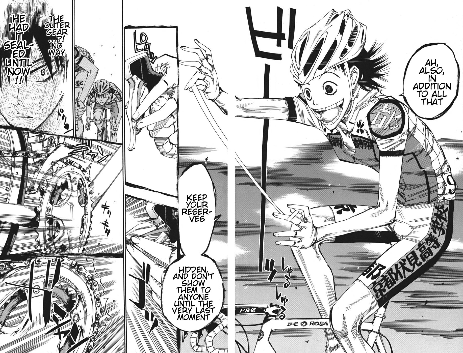 Yowamushi Pedal Chapter 106 page 15 - Chapter 106: Kyouto #91:Midousuji