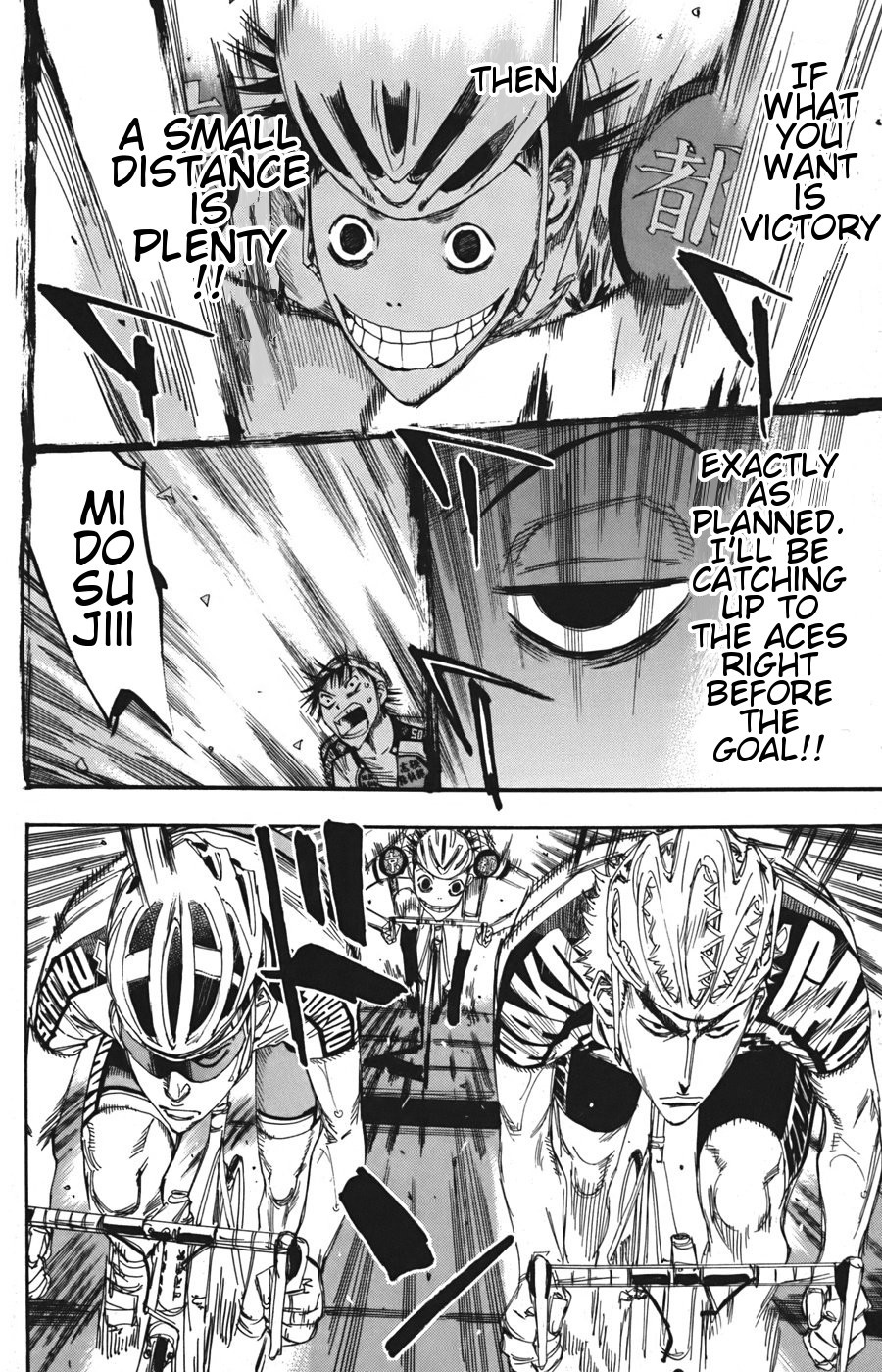Yowamushi Pedal Chapter 106 page 17 - Chapter 106: Kyouto #91:Midousuji