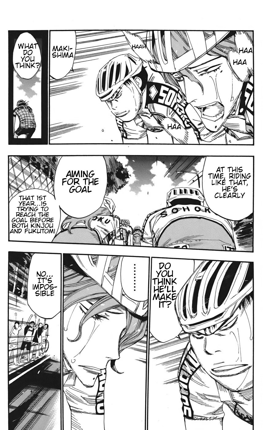 Yowamushi Pedal Chapter 106 page 3 - Chapter 106: Kyouto #91:Midousuji