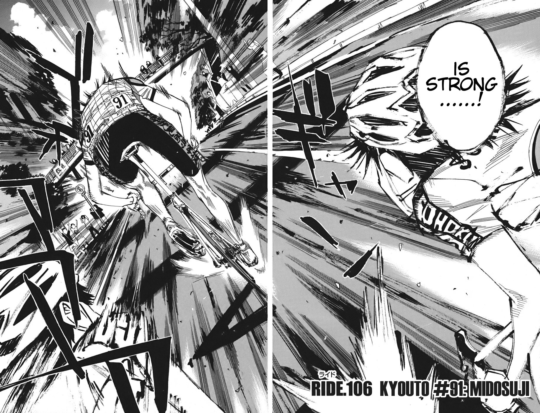 Yowamushi Pedal Chapter 106 page 5 - Chapter 106: Kyouto #91:Midousuji