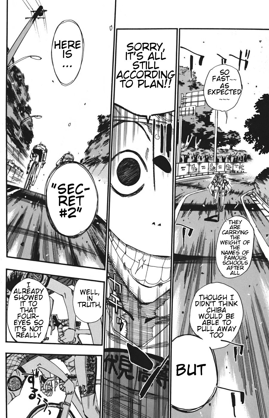 Yowamushi Pedal Chapter 107 page 14 - Chapter 107: As Planned