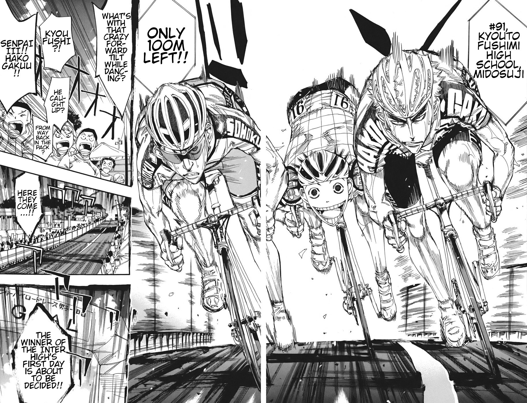 Yowamushi Pedal Chapter 107 page 17 - Chapter 107: As Planned
