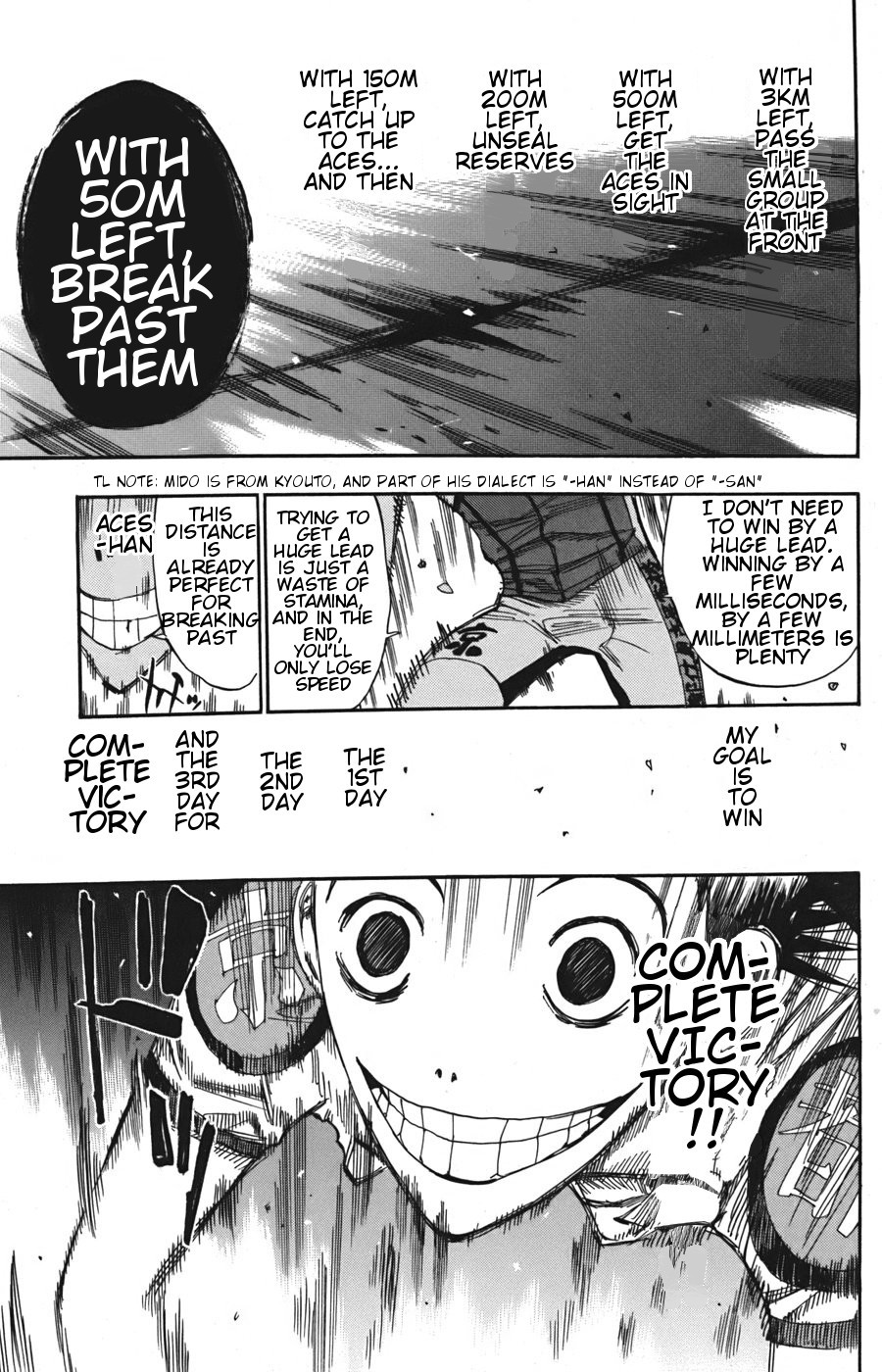 Yowamushi Pedal Chapter 107 page 7 - Chapter 107: As Planned