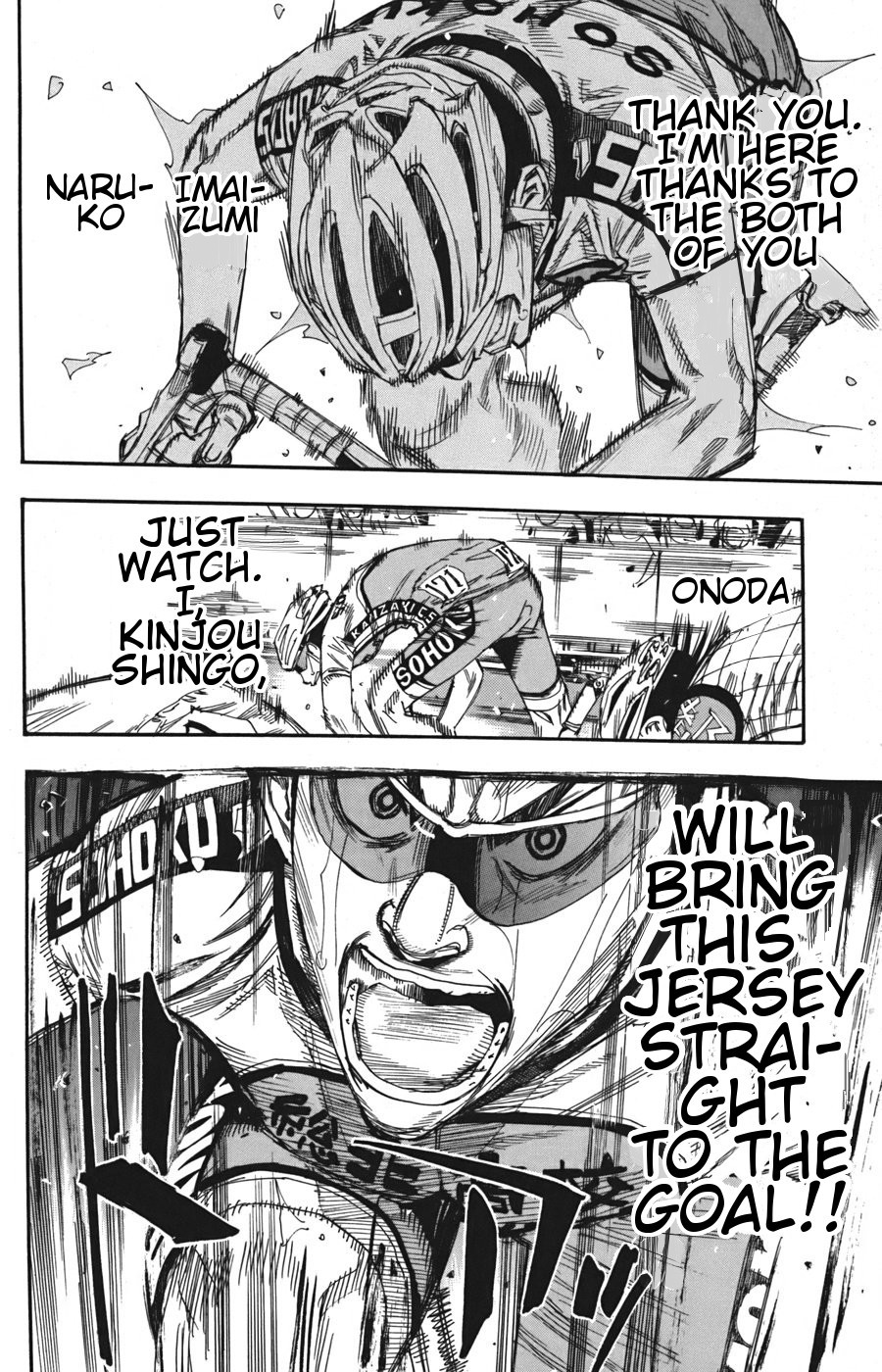 Yowamushi Pedal Chapter 108 page 10 - Chapter 108: The 3 Strongest