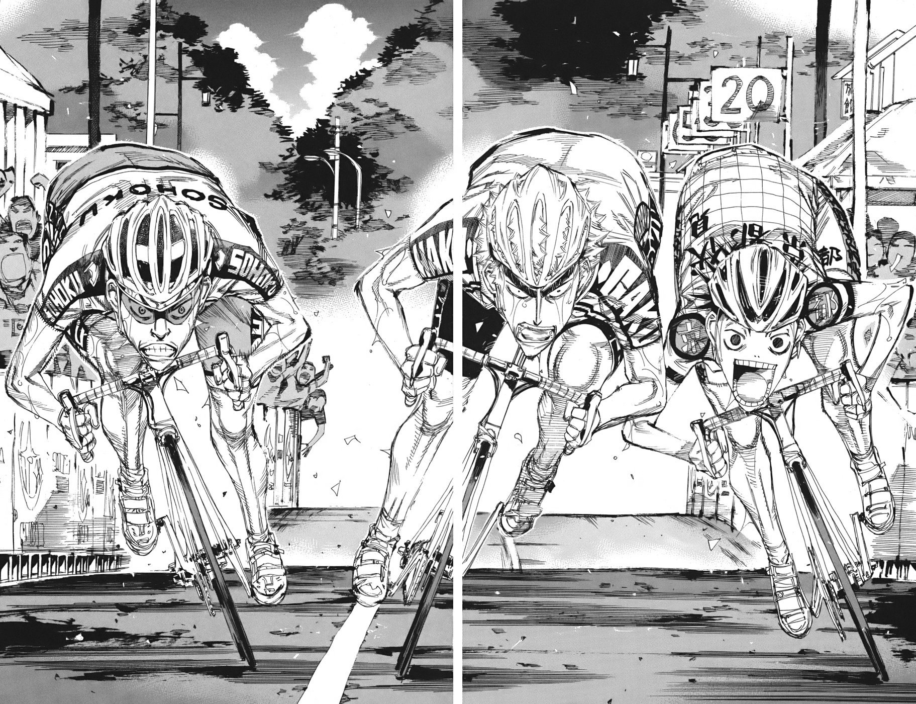 Yowamushi Pedal Chapter 108 page 14 - Chapter 108: The 3 Strongest
