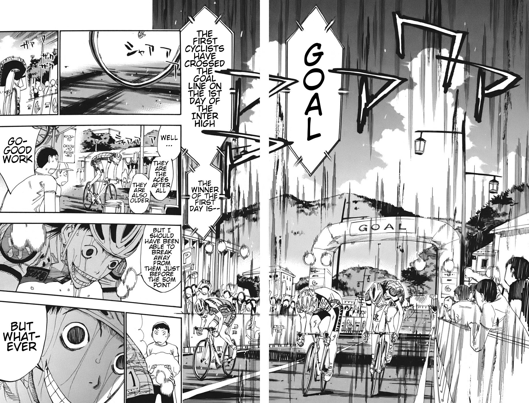 Yowamushi Pedal Chapter 108 page 15 - Chapter 108: The 3 Strongest