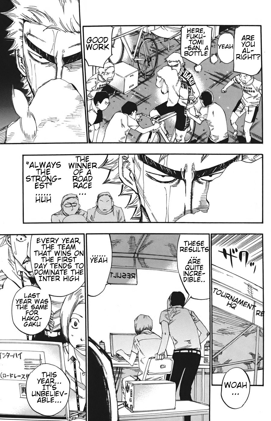 Yowamushi Pedal Chapter 108 page 17 - Chapter 108: The 3 Strongest