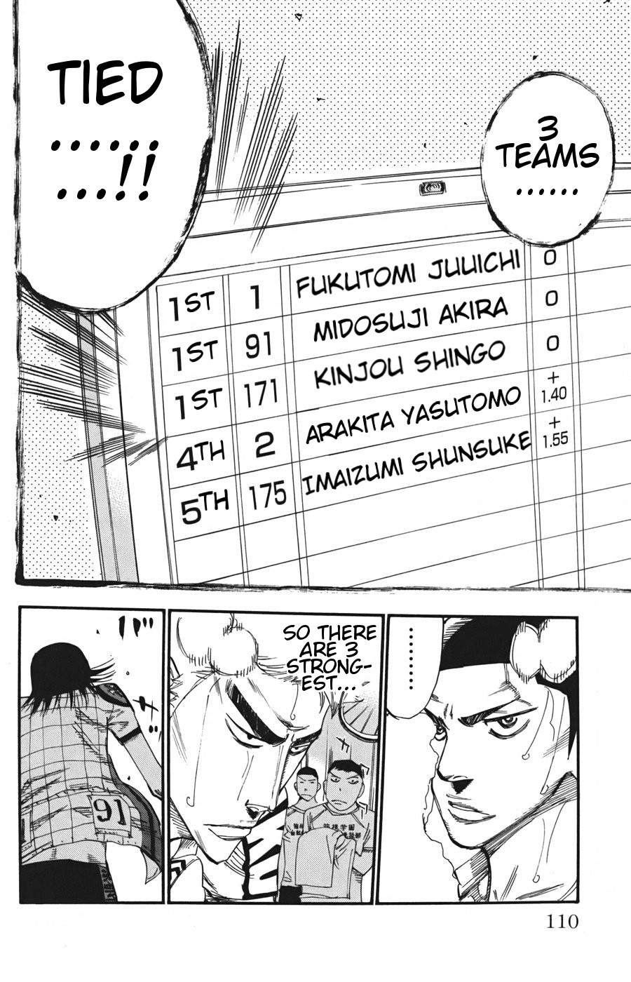 Yowamushi Pedal Chapter 108 page 18 - Chapter 108: The 3 Strongest