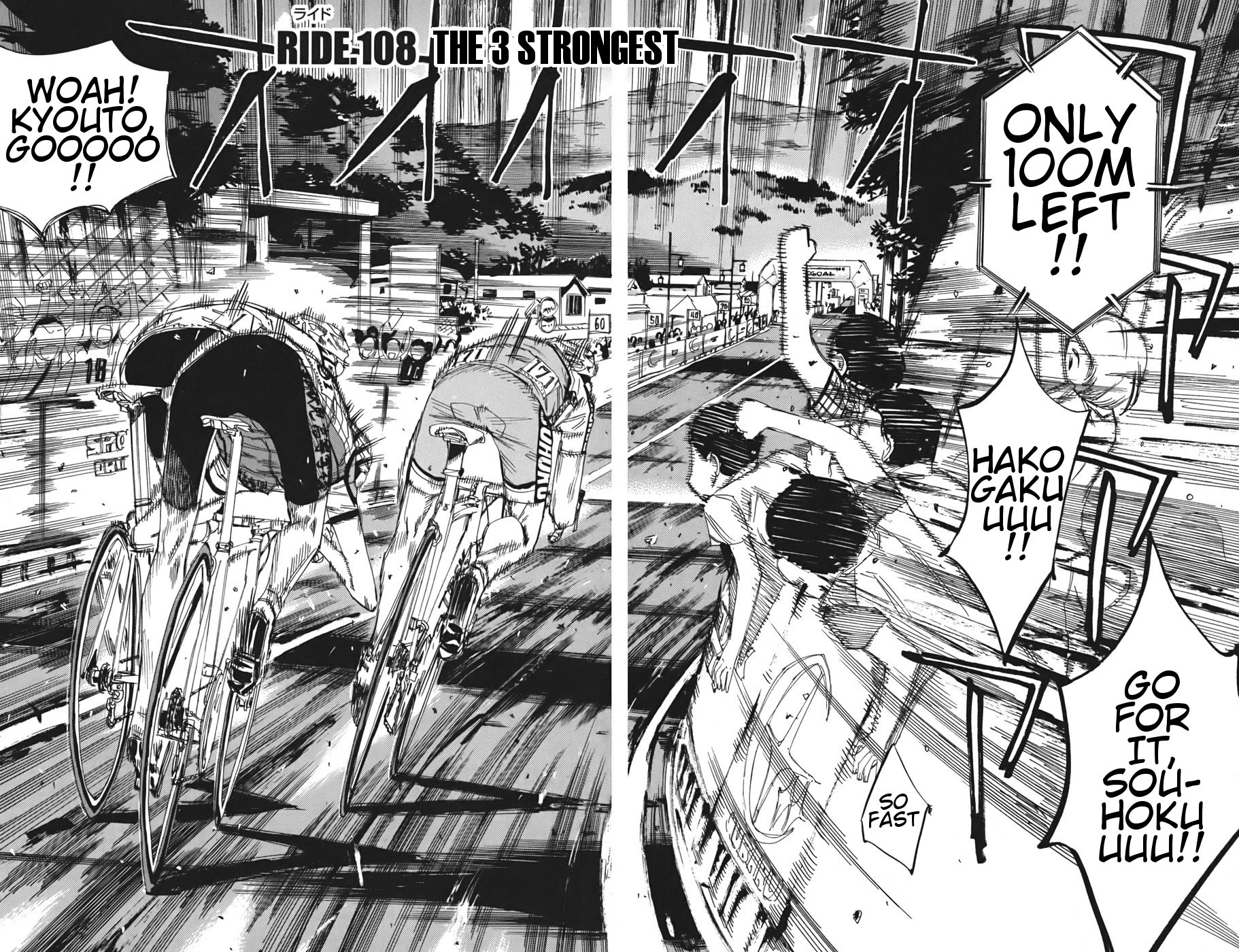 Yowamushi Pedal Chapter 108 page 5 - Chapter 108: The 3 Strongest