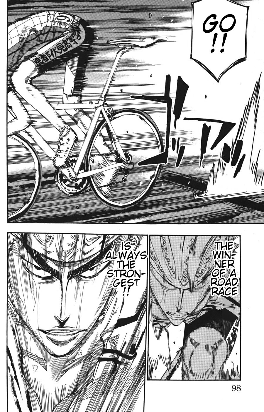 Yowamushi Pedal Chapter 108 page 8 - Chapter 108: The 3 Strongest