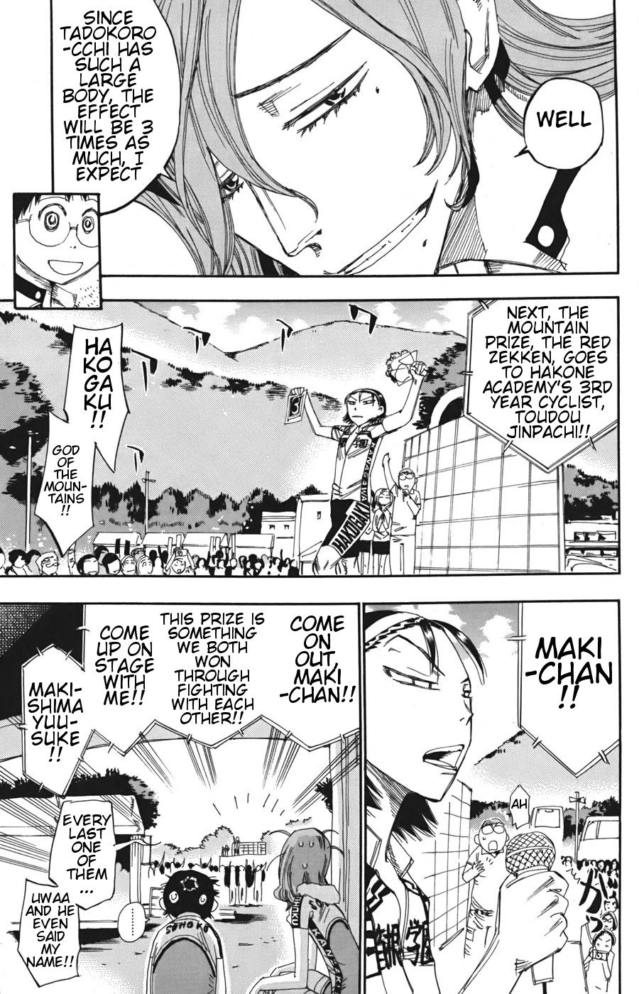 Yowamushi Pedal Chapter 109 page 10 - Chapter 109: Zekken