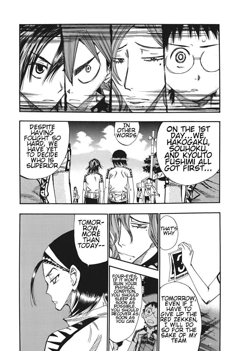 Yowamushi Pedal Chapter 109 page 14 - Chapter 109: Zekken