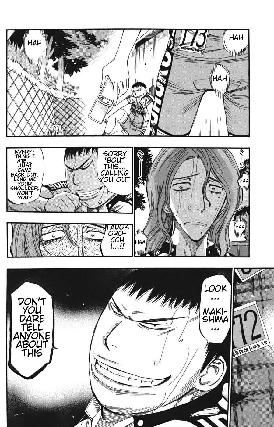 Yowamushi Pedal Chapter 109 page 17 - Chapter 109: Zekken