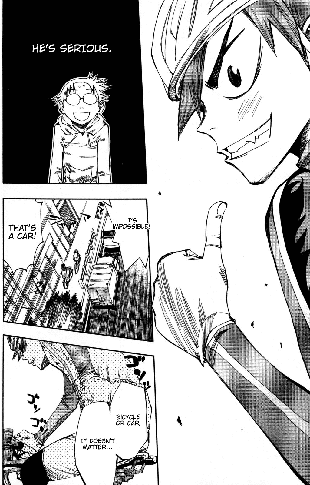 Yowamushi Pedal Chapter 11 page 4 - Chapter 11: Chase