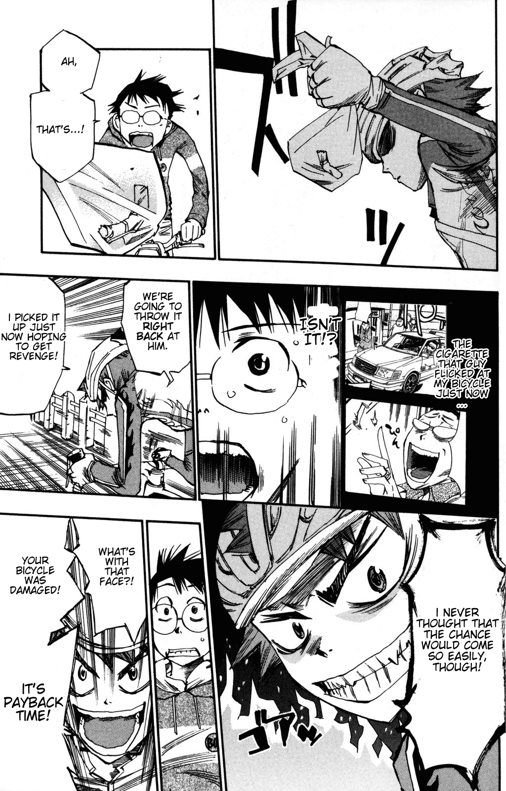 Yowamushi Pedal Chapter 11 page 5 - Chapter 11: Chase