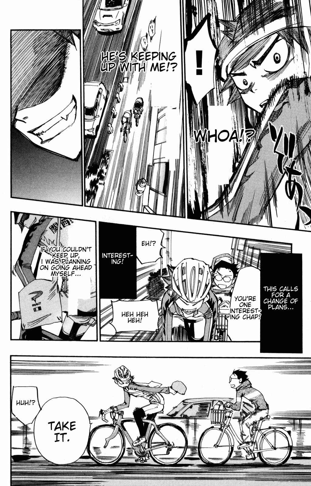 Yowamushi Pedal Chapter 11 page 8 - Chapter 11: Chase