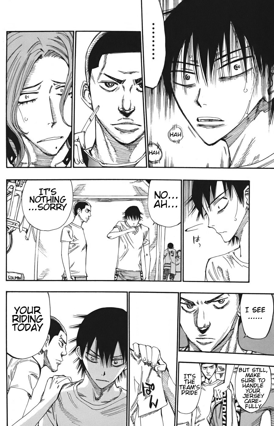 Yowamushi Pedal Chapter 110 page 15 - Chapter 110: Darkening