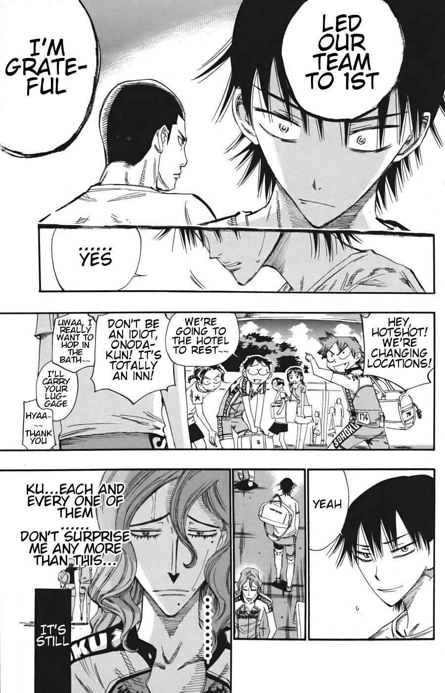 Yowamushi Pedal Chapter 110 page 16 - Chapter 110: Darkening