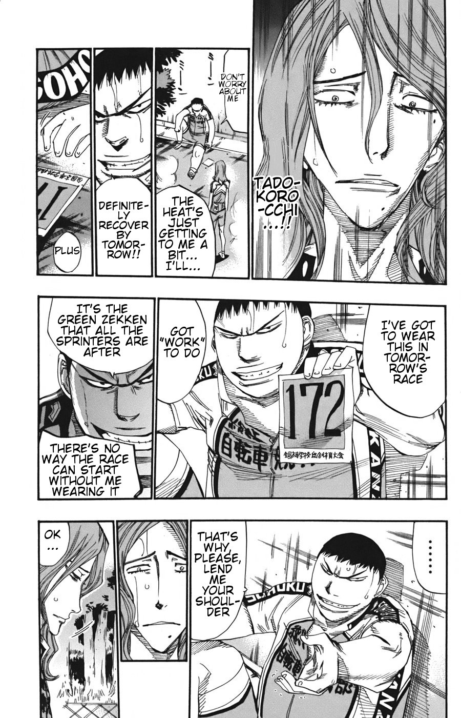 Yowamushi Pedal Chapter 110 page 5 - Chapter 110: Darkening