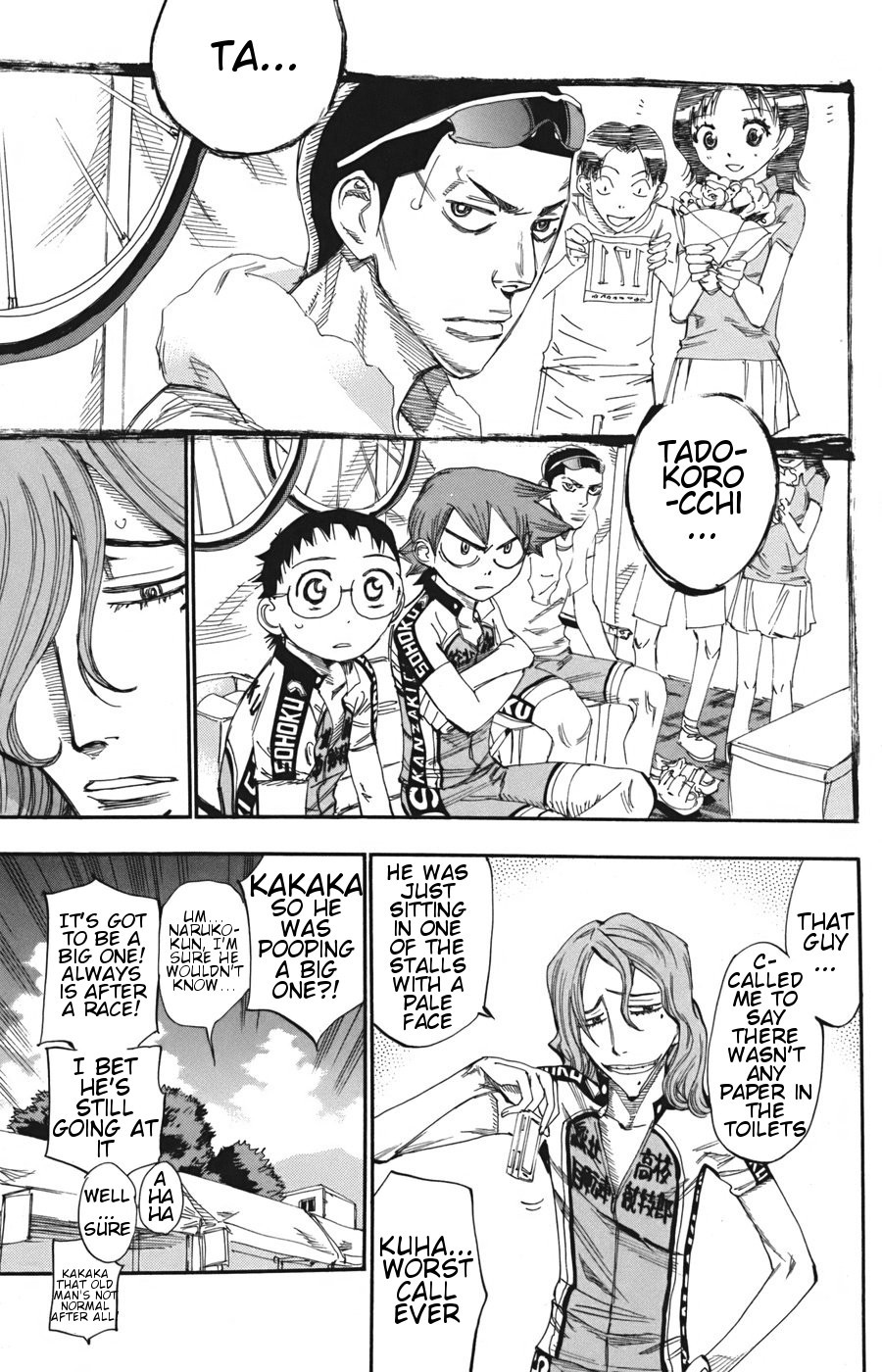 Yowamushi Pedal Chapter 110 page 7 - Chapter 110: Darkening