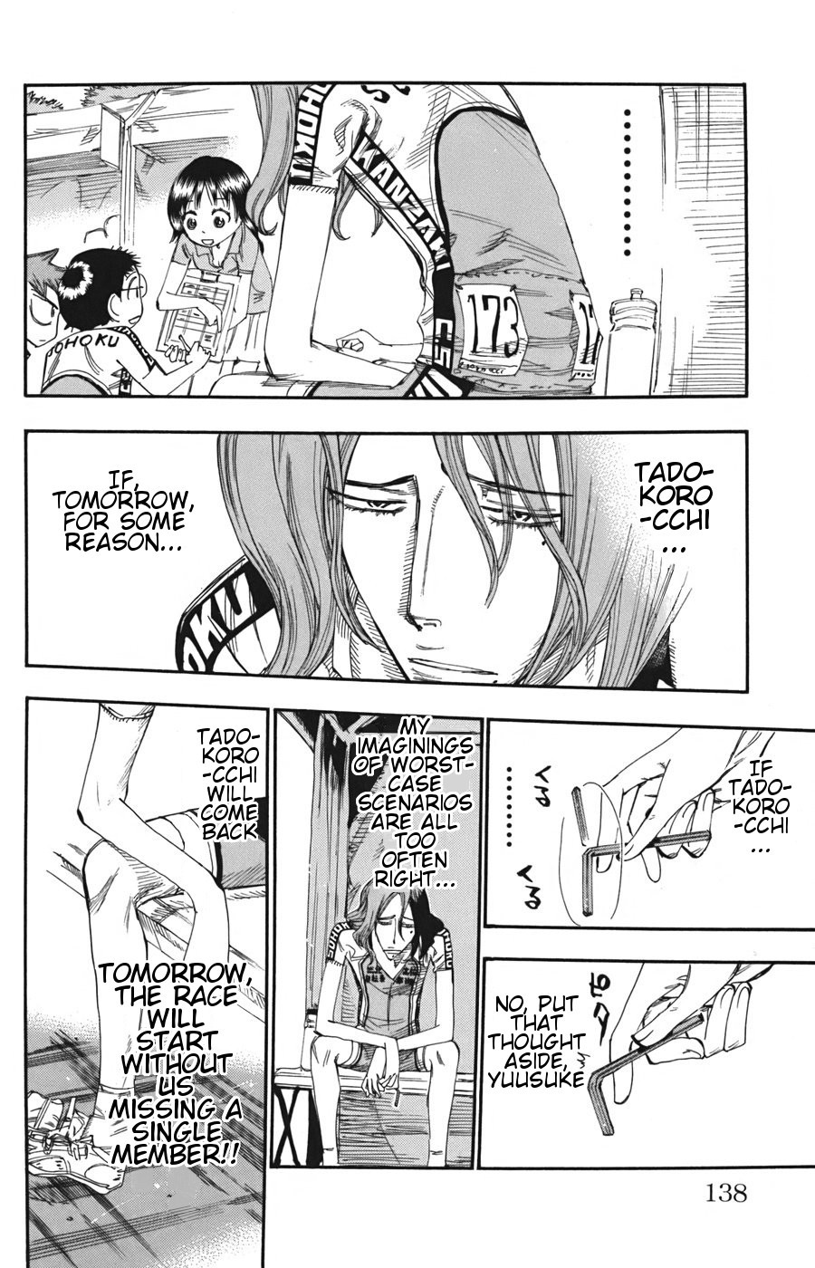 Yowamushi Pedal Chapter 110 page 8 - Chapter 110: Darkening