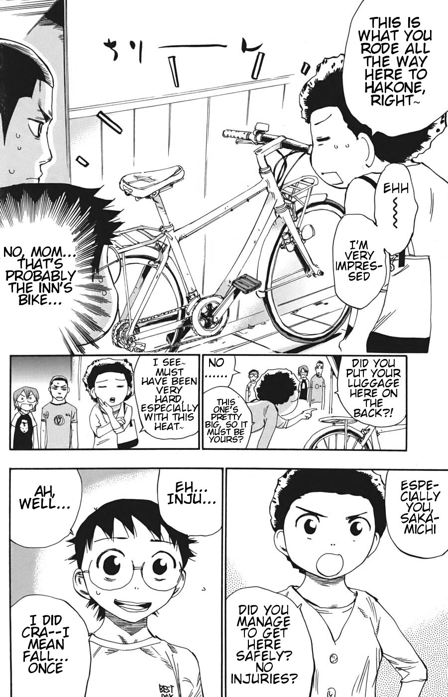 Yowamushi Pedal Chapter 111 page 10 - Chapter 111: Night of Hopes