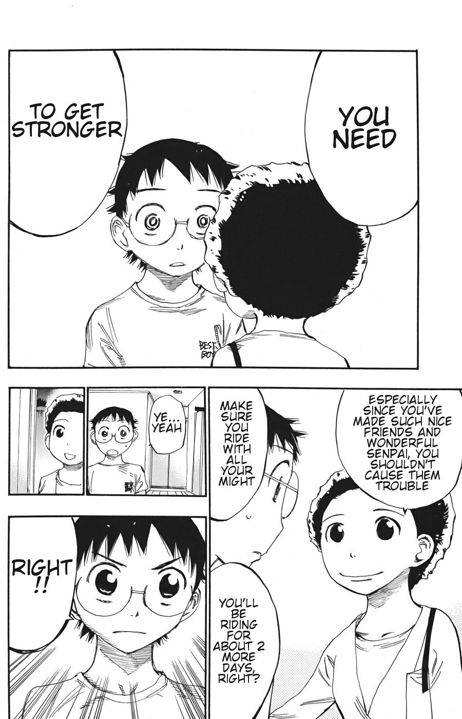 Yowamushi Pedal Chapter 111 page 12 - Chapter 111: Night of Hopes