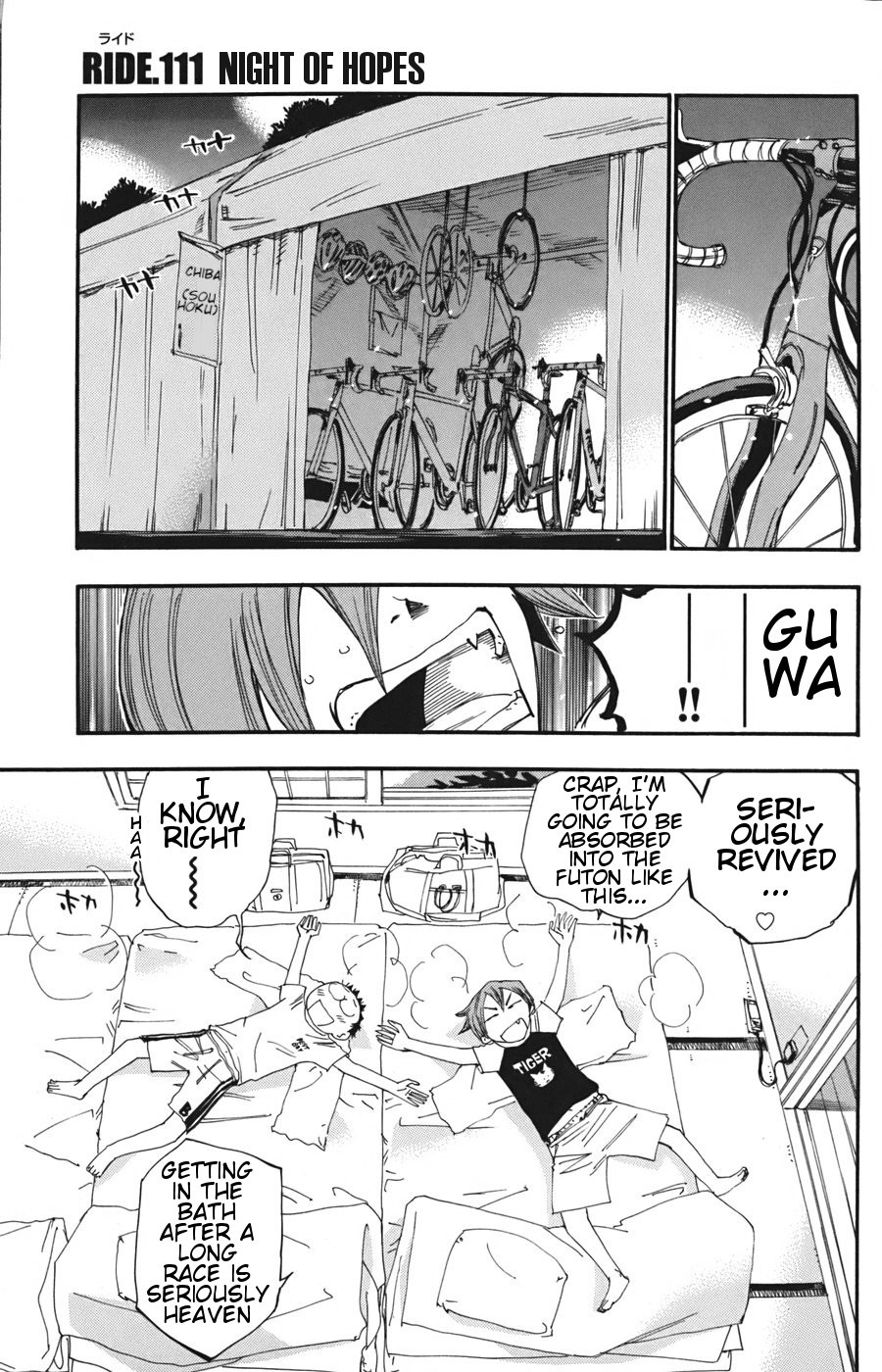 Yowamushi Pedal Chapter 111 page 2 - Chapter 111: Night of Hopes