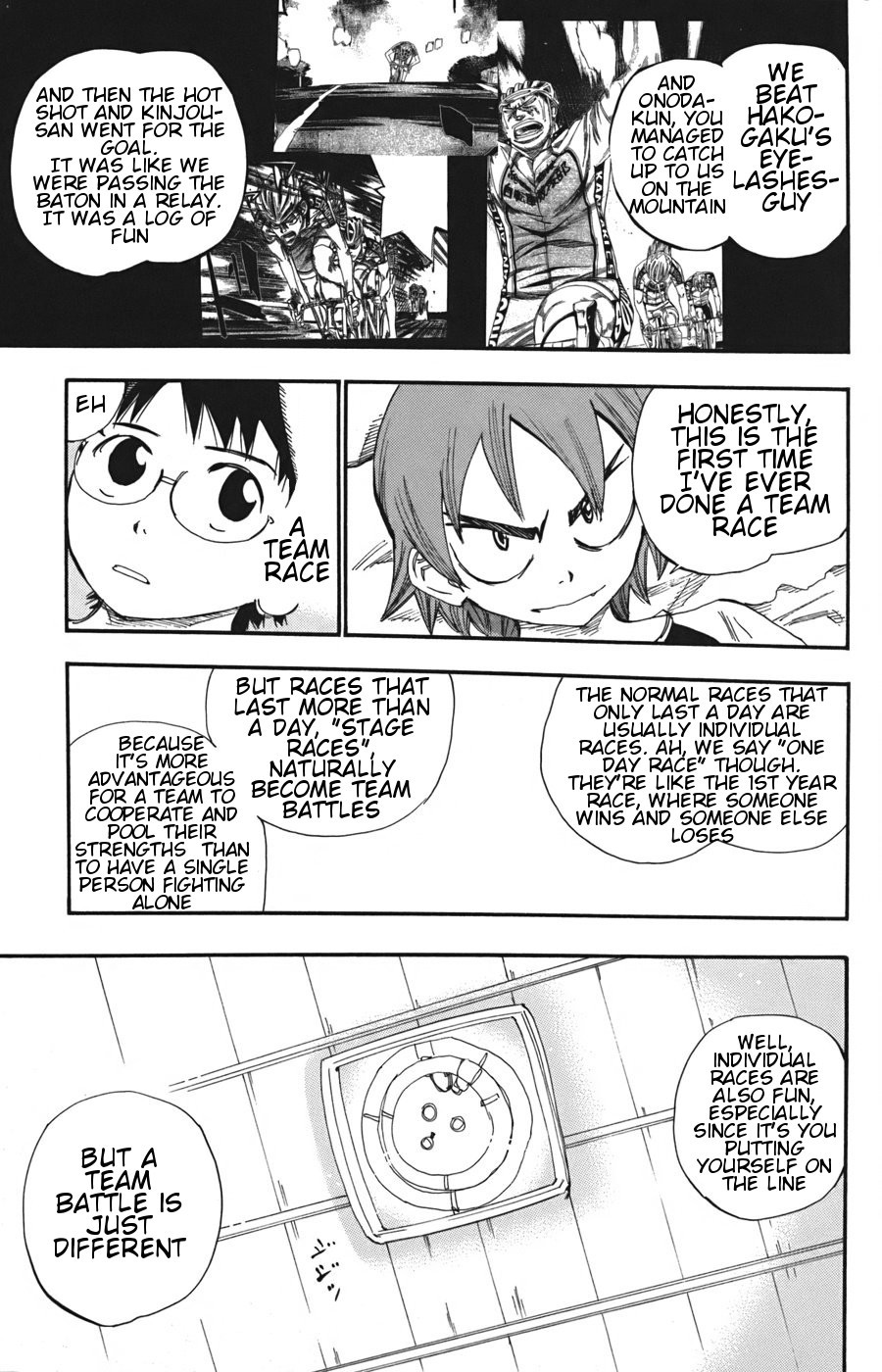 Yowamushi Pedal Chapter 111 page 4 - Chapter 111: Night of Hopes