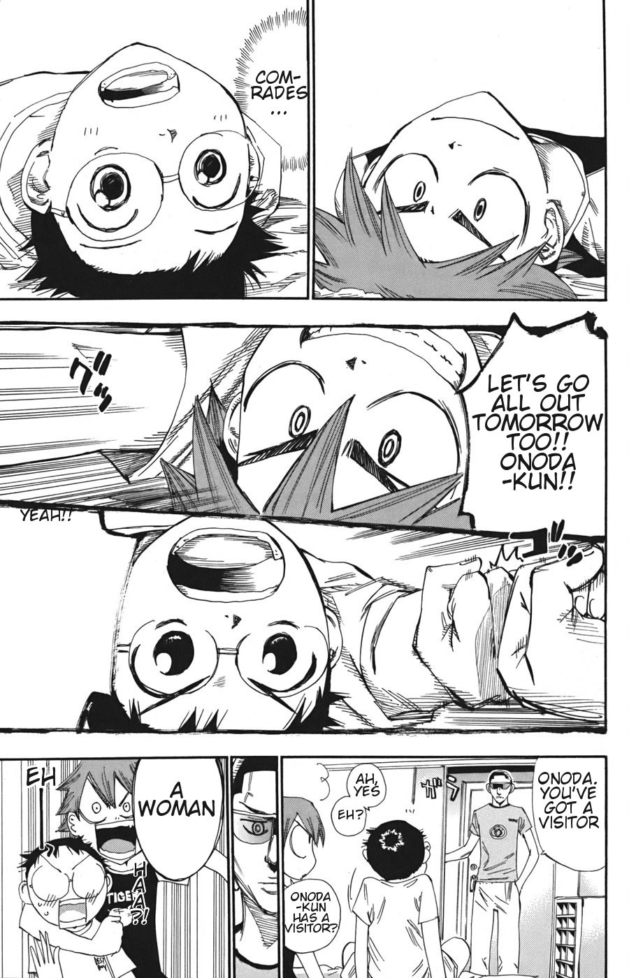Yowamushi Pedal Chapter 111 page 6 - Chapter 111: Night of Hopes