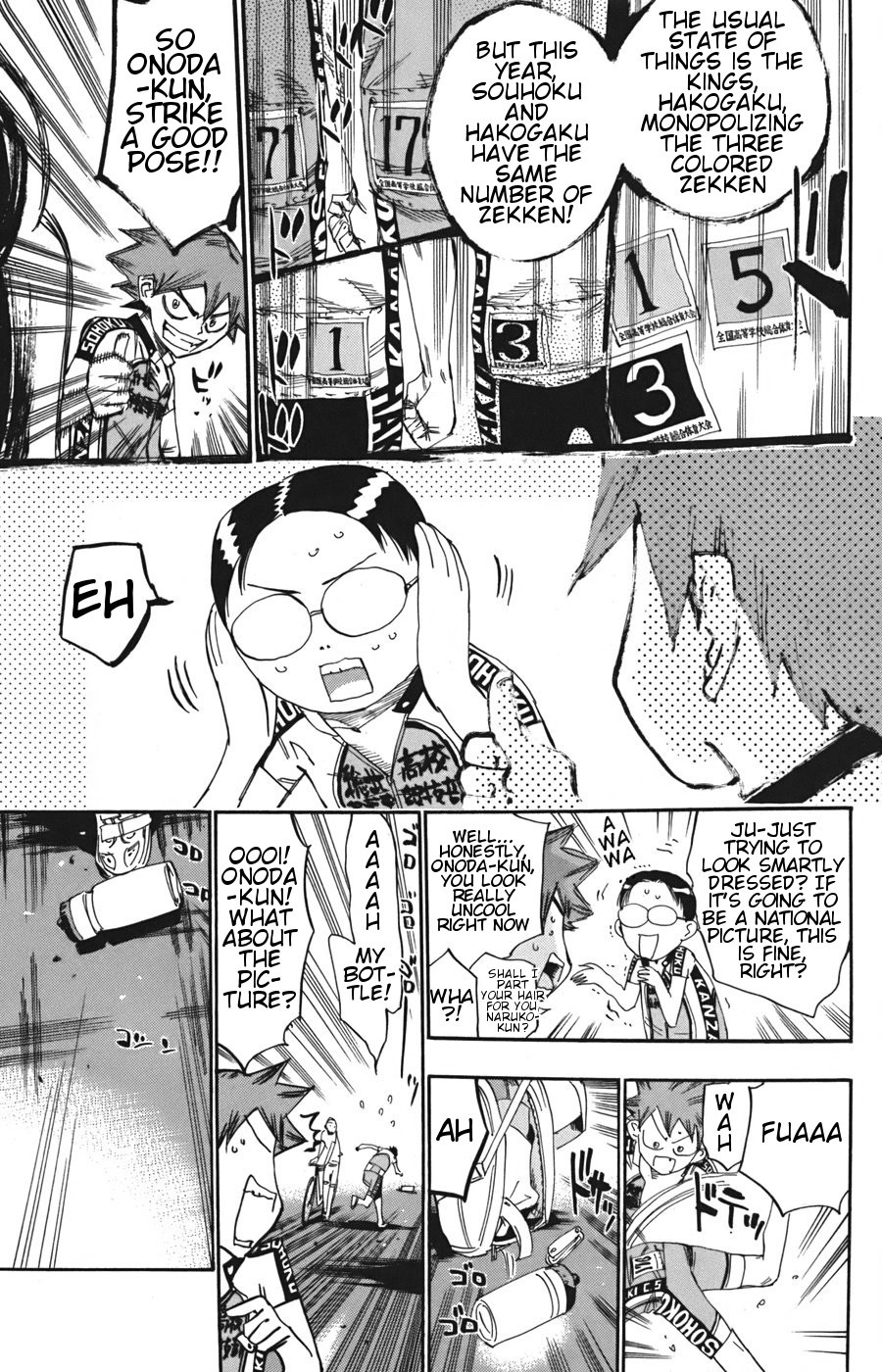 Yowamushi Pedal Chapter 112 page 14 - Chapter 112: The 2nd Day Starts