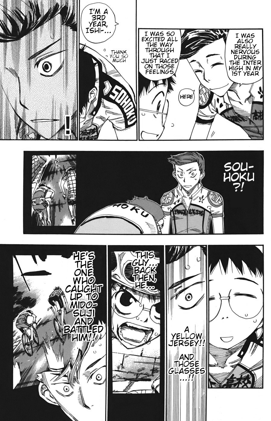 Yowamushi Pedal Chapter 112 page 16 - Chapter 112: The 2nd Day Starts