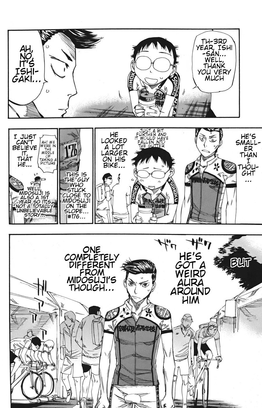 Yowamushi Pedal Chapter 112 page 17 - Chapter 112: The 2nd Day Starts
