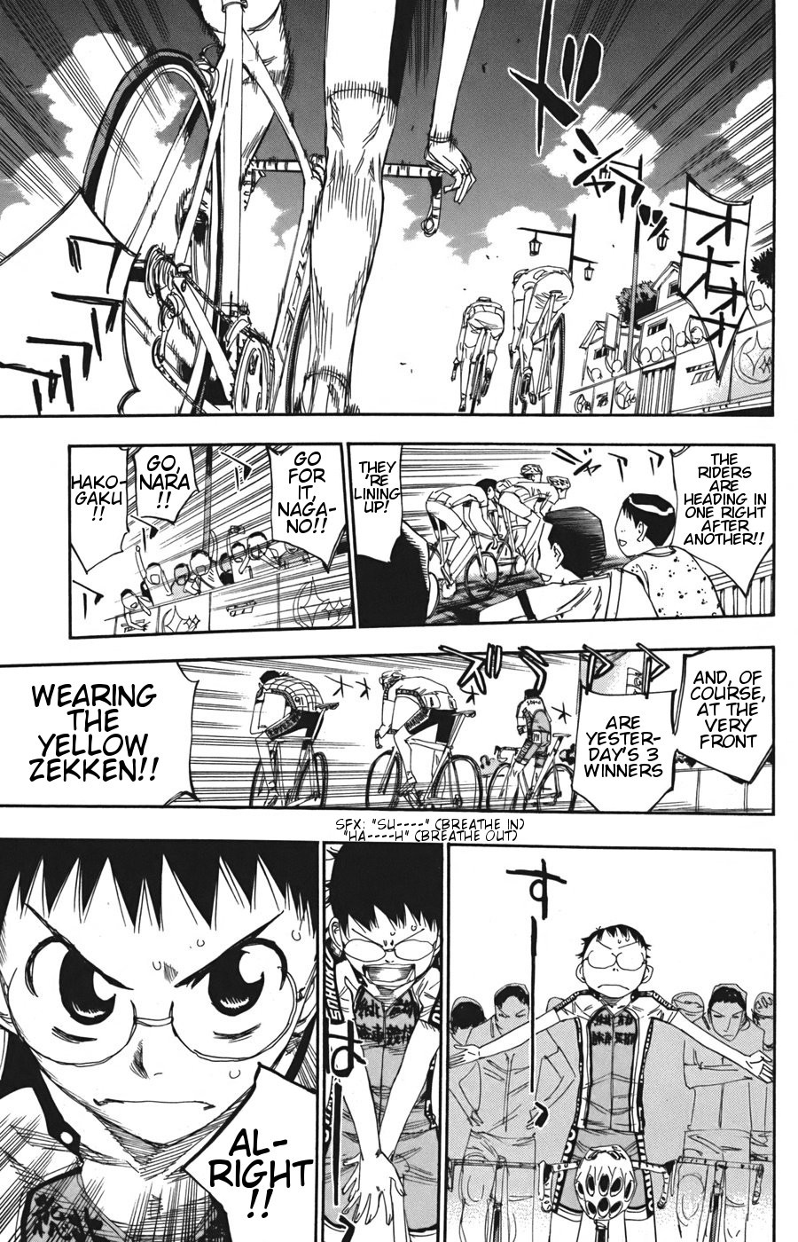 Yowamushi Pedal Chapter 112 page 18 - Chapter 112: The 2nd Day Starts